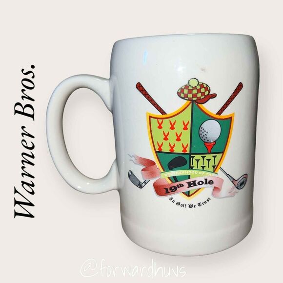 Warner Bros Bugs Bunny and Daffy Duck Golf Mug - Picture 4 of 9